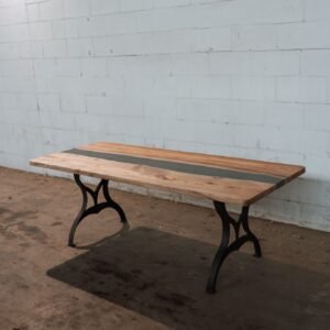 Elm dining table